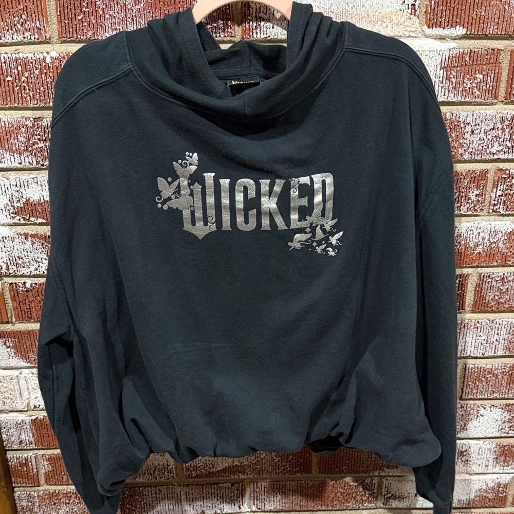 Wicked For Good by Paul Tazewell Graphic Hoodie Size Large Tween